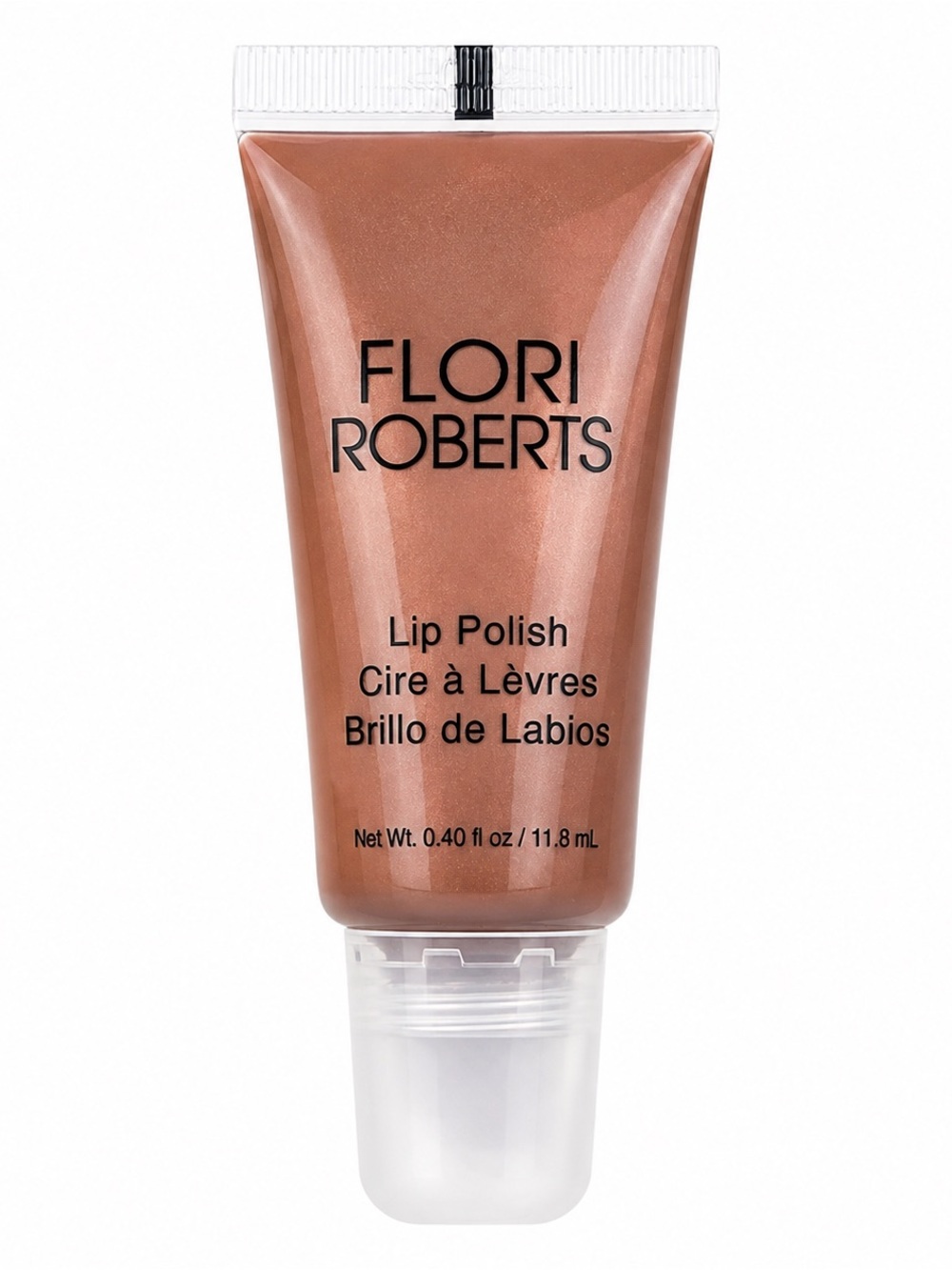 FLORI ROBERTS LIP POLISH IN PEACHES N CREAM 11.80ML - BRAND NEW